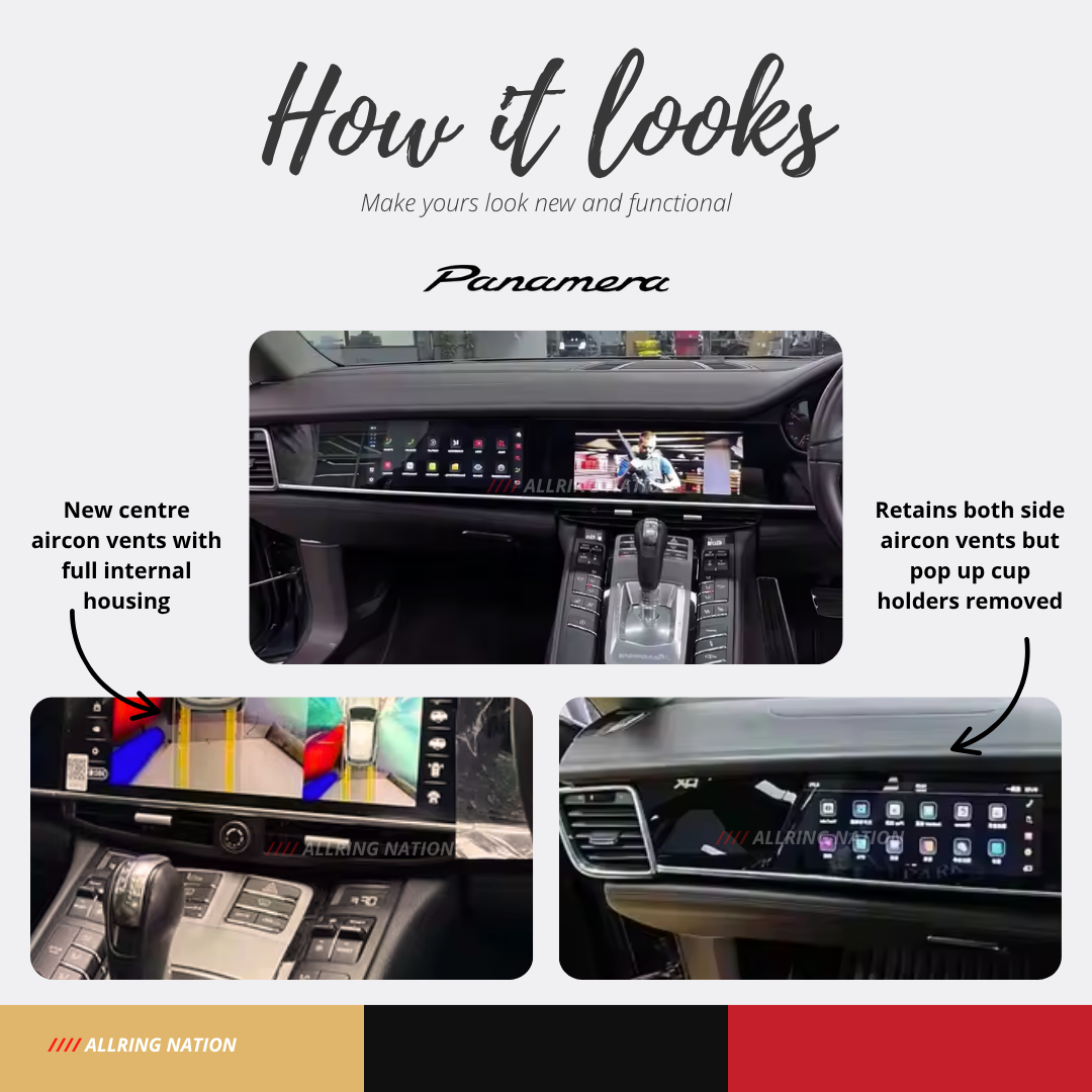 LATEST DUAL SCREEN FOR PORSCHE Macan/Cayenne/Panamera
