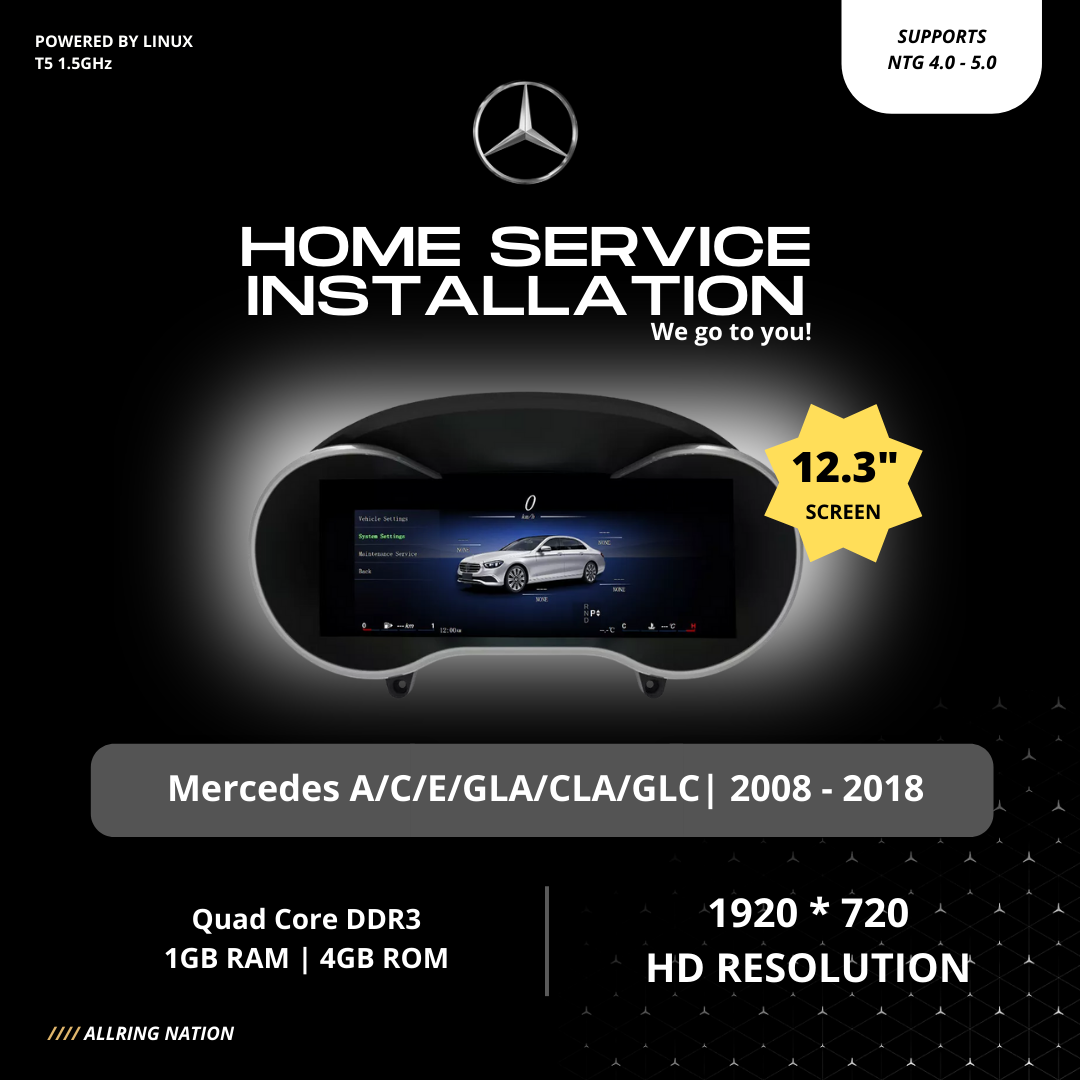 MERCEDES Digital Cluster | 12.3"