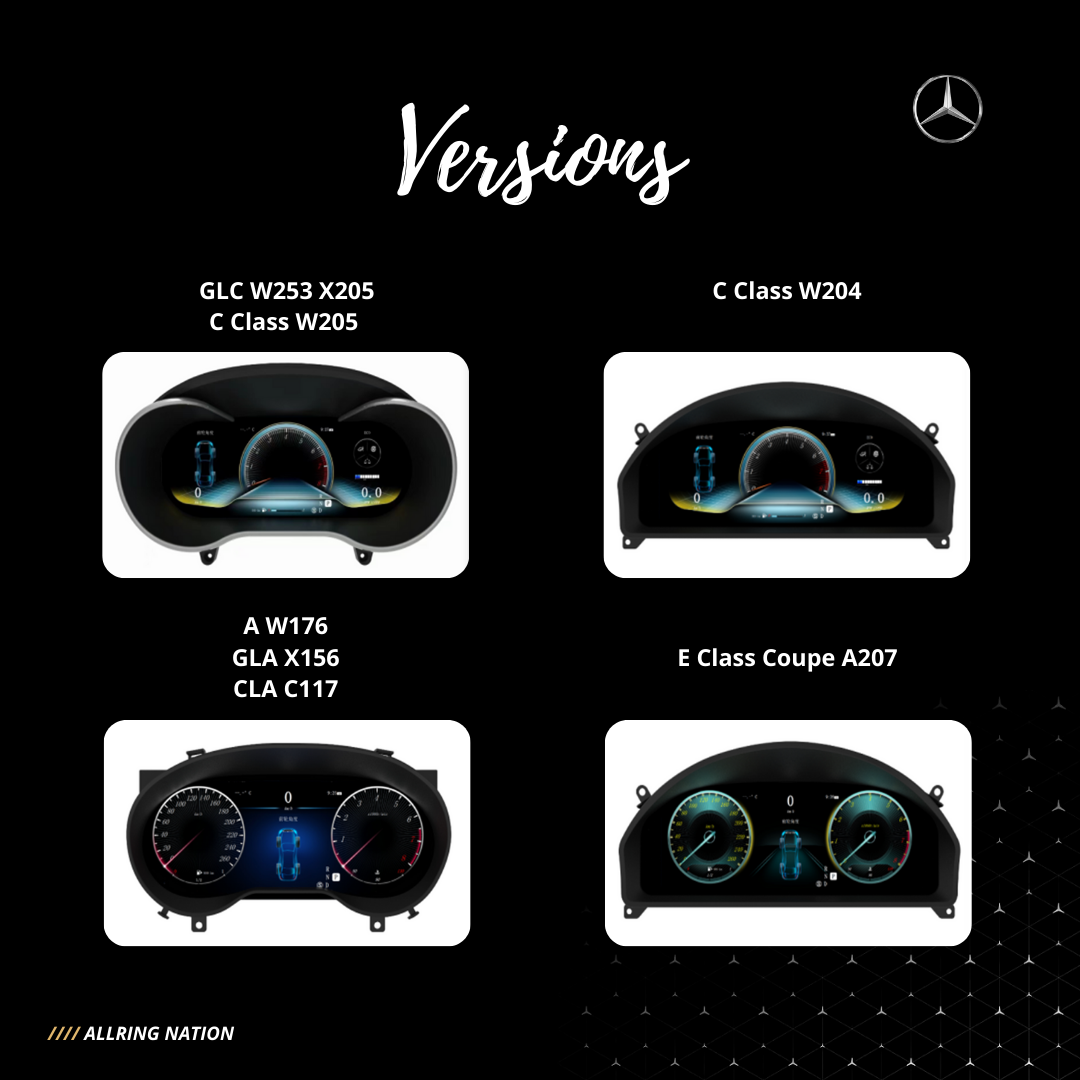 MERCEDES Digital Cluster | 12.3"