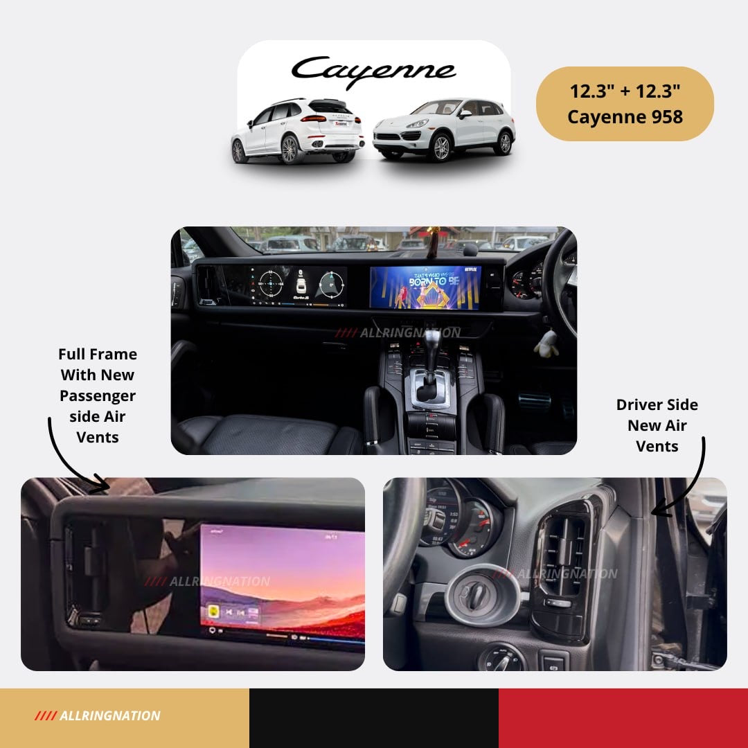 LATEST DUAL SCREEN FOR PORSCHE Macan/Cayenne/Panamera