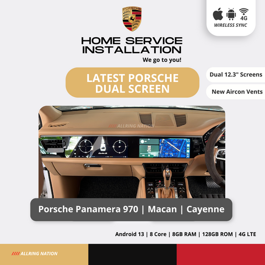 LATEST DUAL SCREEN FOR PORSCHE Macan/Cayenne/Panamera