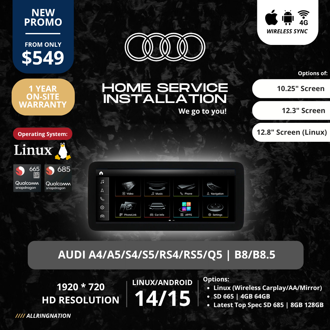 AUDI A4/A5/Q5 (S/RS) | B8/B8.5