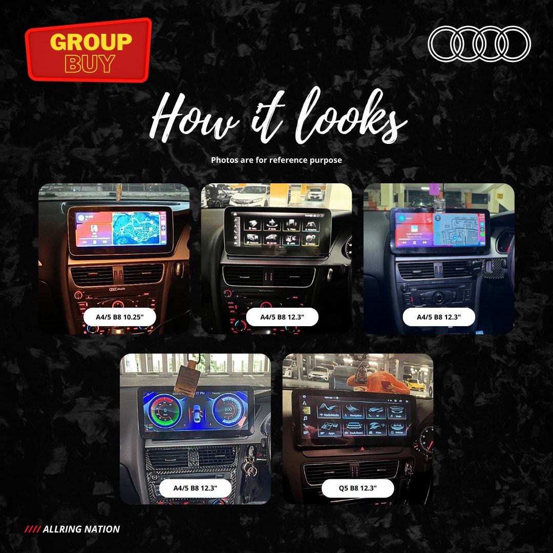 AUDI A4/A5/Q5 (S/RS) | B8/B8.5