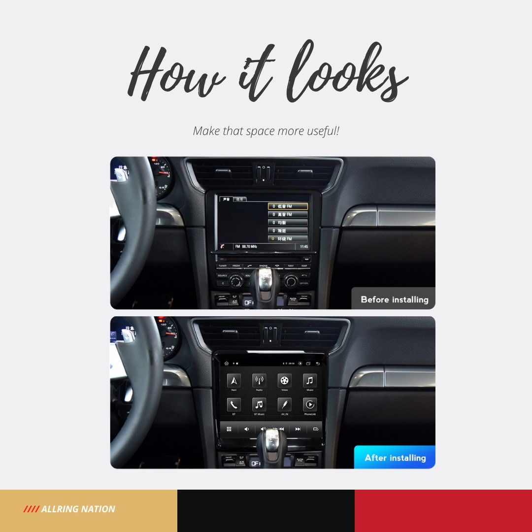 PORSCHE 911,Cayenne, Carrera, Cayman, Boxster, Panamera, Macan | 8.4”