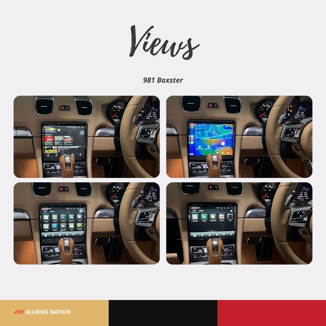 PORSCHE 911,Cayenne, Carrera, Cayman, Boxster, Panamera, Macan | 8.4”