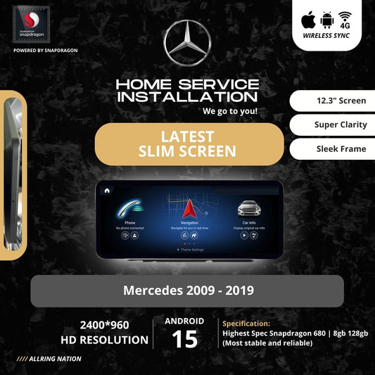 Latest Slim Mercedes Headunit