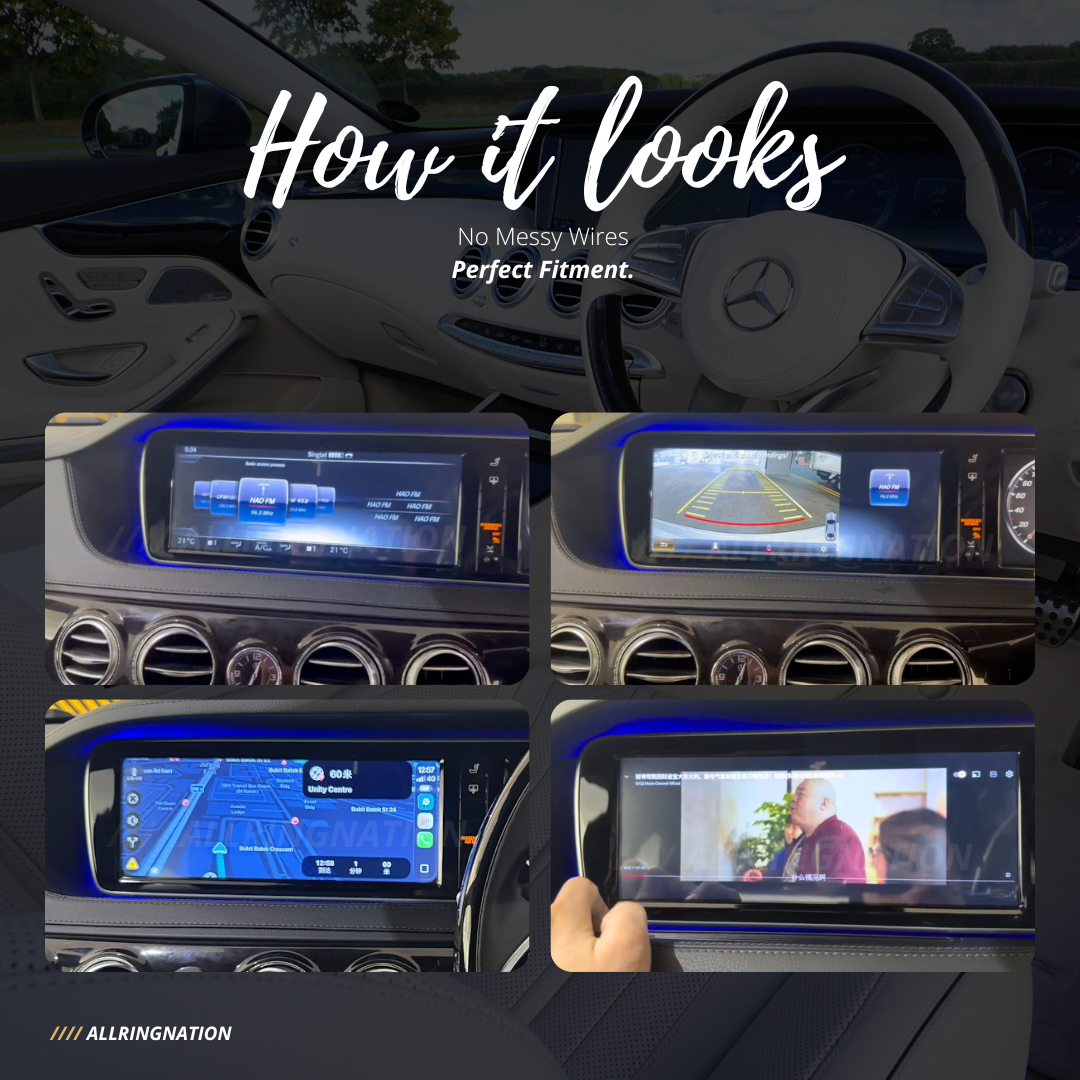 MERCEDES S-Class W222 12.3" Touch Screen | Free Installation | On-Site Warranty